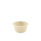 Sauscup suikerriet bruin 60ml/60ø 2000st