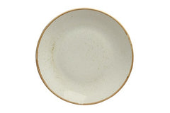 BEIGE COUPE PLATE 28CM