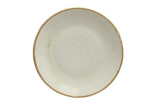 BEIGE COUPE PLATE 18CM
