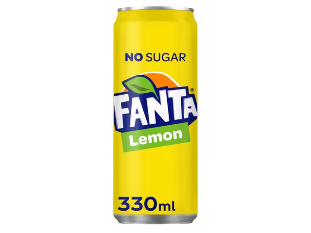 Fanta lemon (excl statiegeld 24x33cl.)