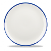 Retro Blue Coupe Plate 11.25" Box 12