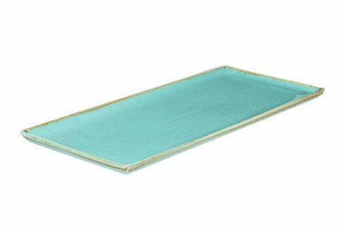 TURQUOISE WINGED TRAY 36CM