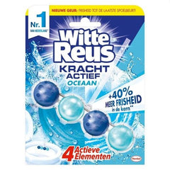 Witte reus toiletblok actief ocean