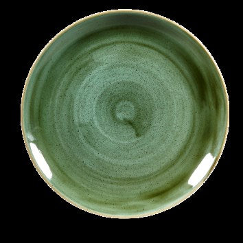 Samphire Green Evolve Coupe Plate 11.25