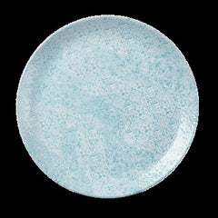 Med Tiles Aquamarine Evolve Coupe Plate 11.25