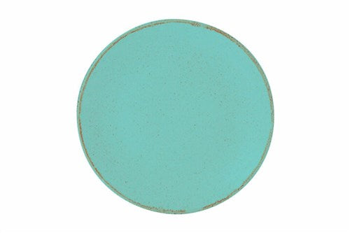 TURQUOISE COUPE PLATE 26 CM