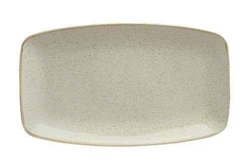 BEIGE RECTANGULAR PLATTER 31X18CM