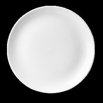 White Evolve Coupe Plate 11.25