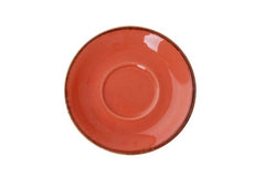 ORANGE LARGE SAUCER 16CM