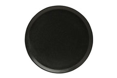 BLACK PIZZA PLATE 20 CM