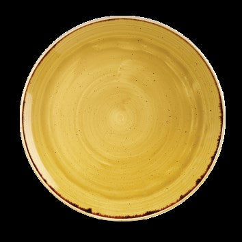 Mustard Evolve Coupe Plate 11.25 inch