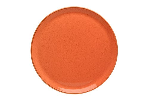 ORANGE PIZZA PLATE 32CM