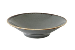 DARK GREY DEEP PLATE 20CM