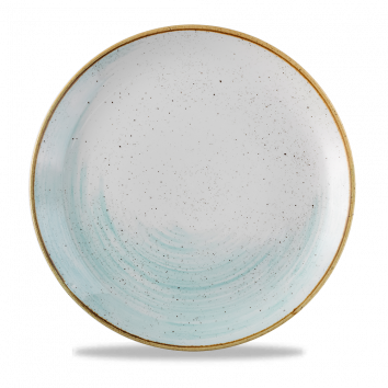 Accents Duck Egg Evolve Coupe Plate 11.25