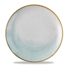 Accents Duck Egg Evolve Coupe Plate 11.25