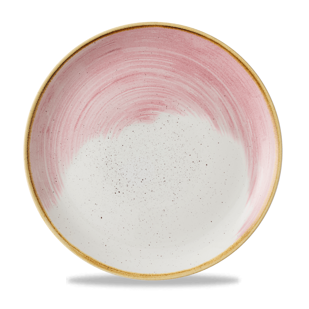 Accents Petal Pink Evolve Coupe Plate 11.25