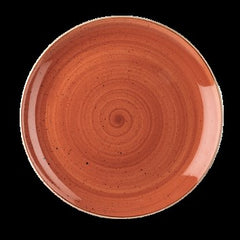 Spiced Orange Evolve Coupe Plate 11.25 inch