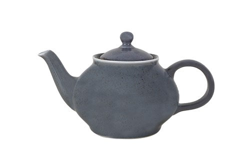 DARK GREY TEA POT WITH LID