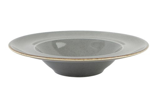 DARK GREY DEEP PLATE 31CM