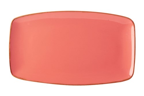 ORANGE RECTANGULAR PLATTER 31X18CM