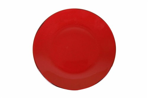 RED COUPE PLATE 26 CM