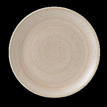 Nutmeg Cream Evolve Coupe Plate 11.25