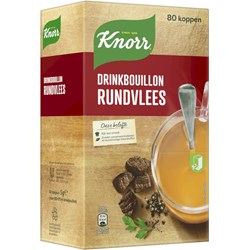 Knorr drinkbouillon Rundvlees 80x