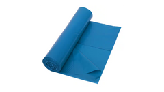 Afvalzak LDPE 65/25x140 T70 blauw 10x10st