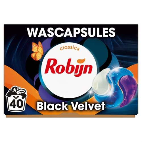 ROBIJN Wasmiddel Black Velvet 40 Capsules