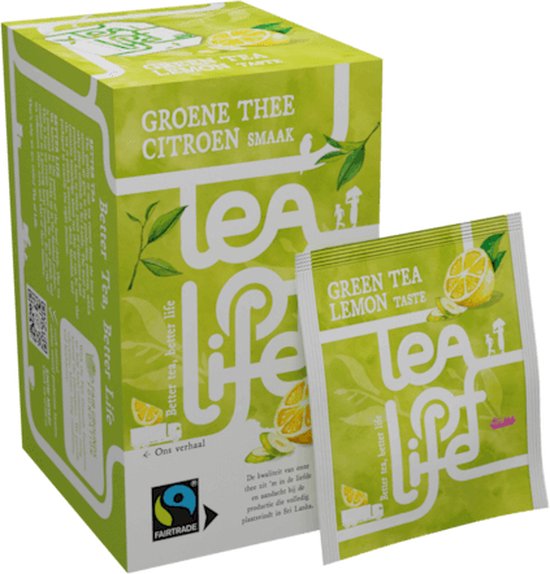 Tea of Life Groene thee Citroen 100x