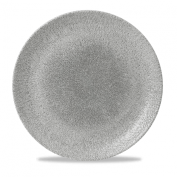 Raku Jasper Grey Evolve Coupe Plate 11.25