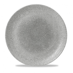 Raku Jasper Grey Evolve Coupe Plate 11.25