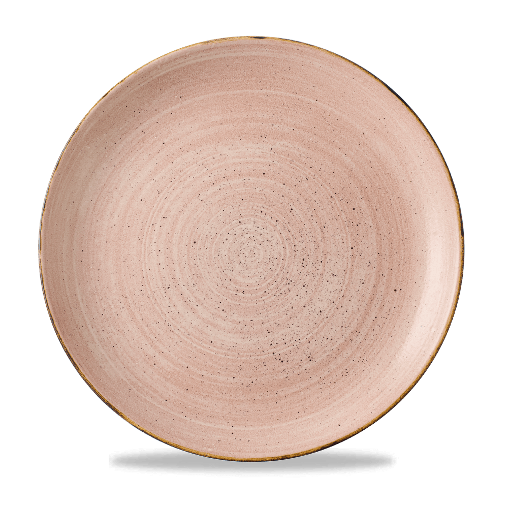 Raw Terracotta Evolve Coupe Plate 11.25